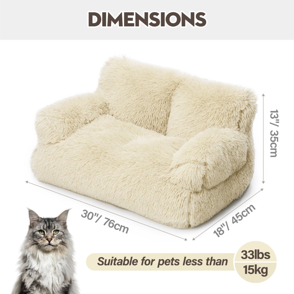 Calming Cat & Dog Sofa OlvysBeds™