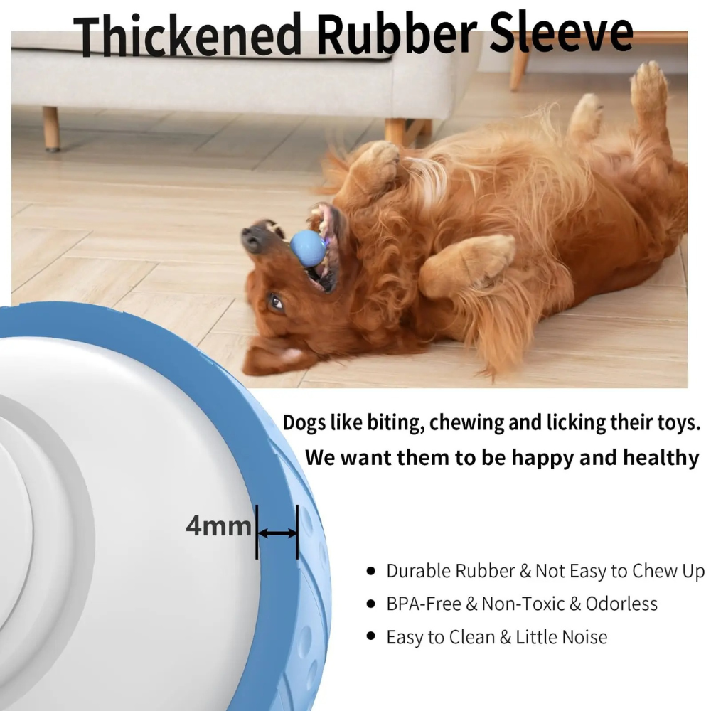 OlvysPlays™ Wagglo Smart Dog Ball OlvysBeds™